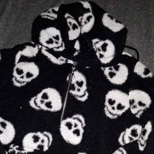 Cozy skull sweater